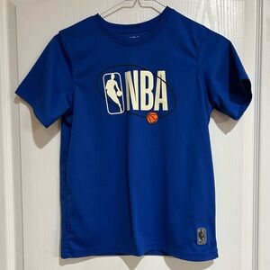 NBA Youth Royal Blue Short Sleeve Tee & NBA Black Shorts